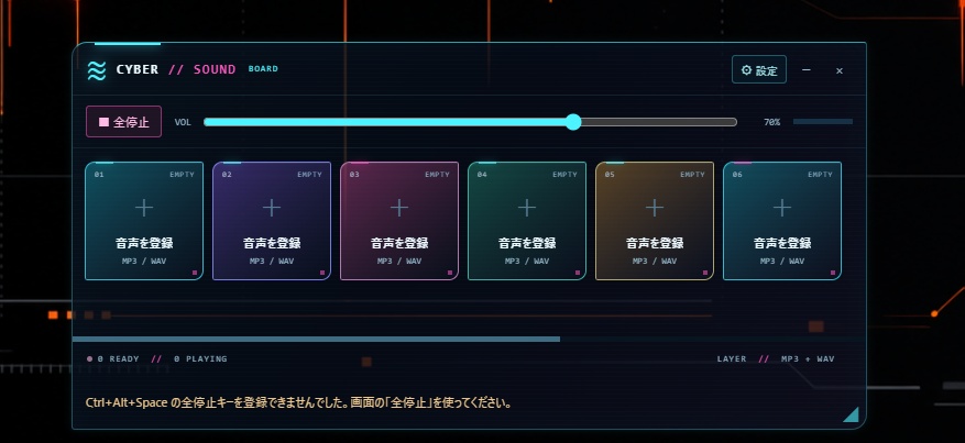バーチャルサウンドボード