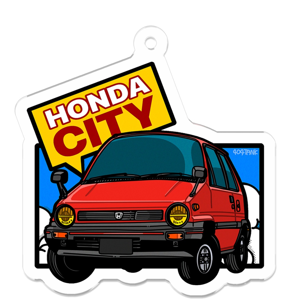 CITYアクリルキーホルダー