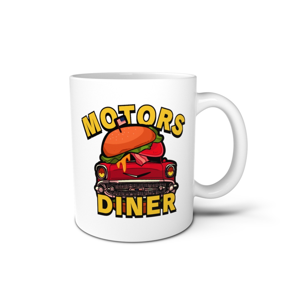 MOTORS DINER ロゴマグカップ
