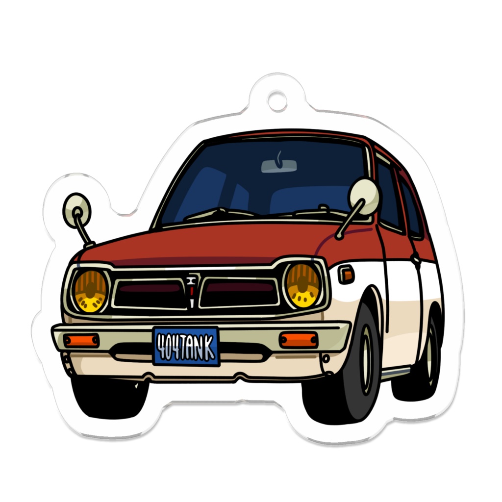 ホンダシビック　アクリルキーホルダー