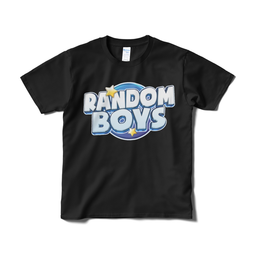 Random Boys Logo Black Tee