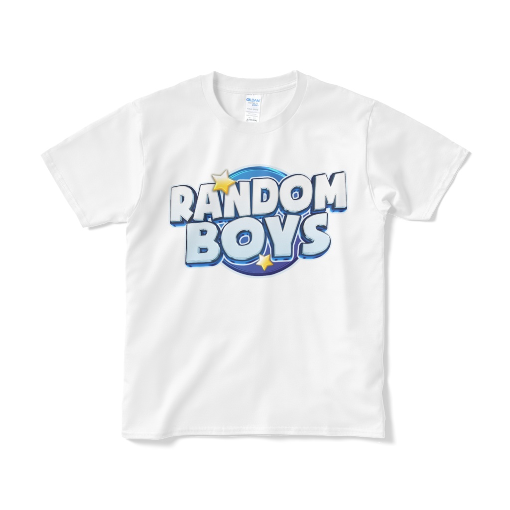 Random Boys Logo White Tee
