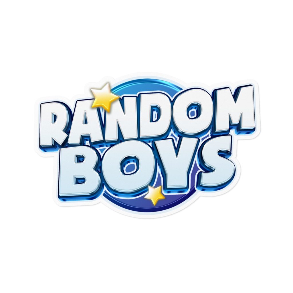 Random Boys Logo Sticker