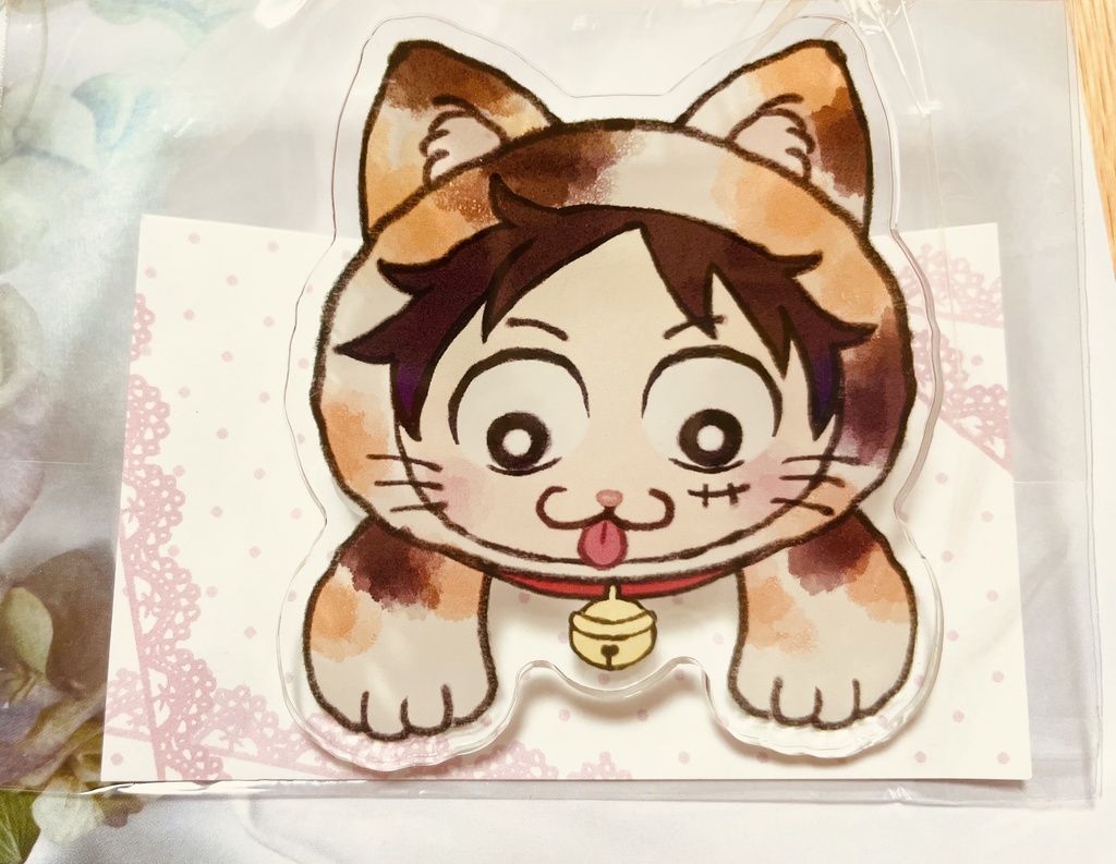 みまもりクリップ みけねこルフィ