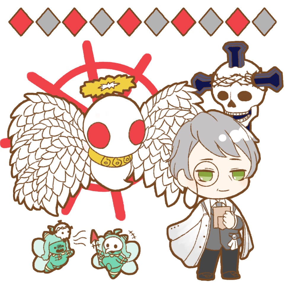 図書館上層+なりきり妖精さんアクスタ