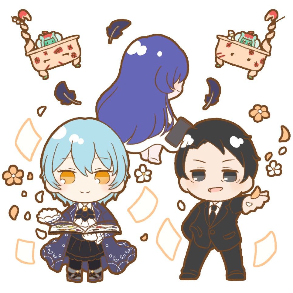 図書館上層+なりきり妖精さんアクスタ