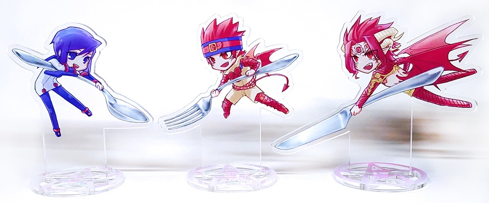 バルレル×トリス アクリルスタンドセット
