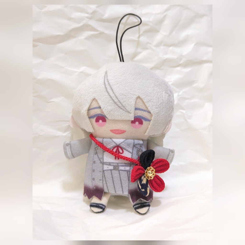 【にじぱぺ用】つまみ細工のショルダーチャーム