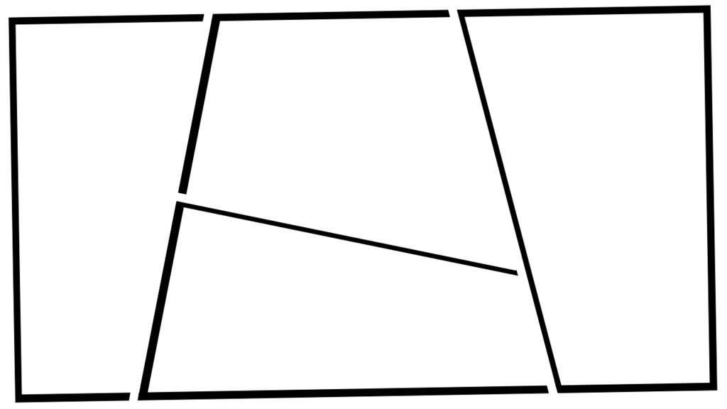 【配信者向け】4人用コラボサムネフレーム素材