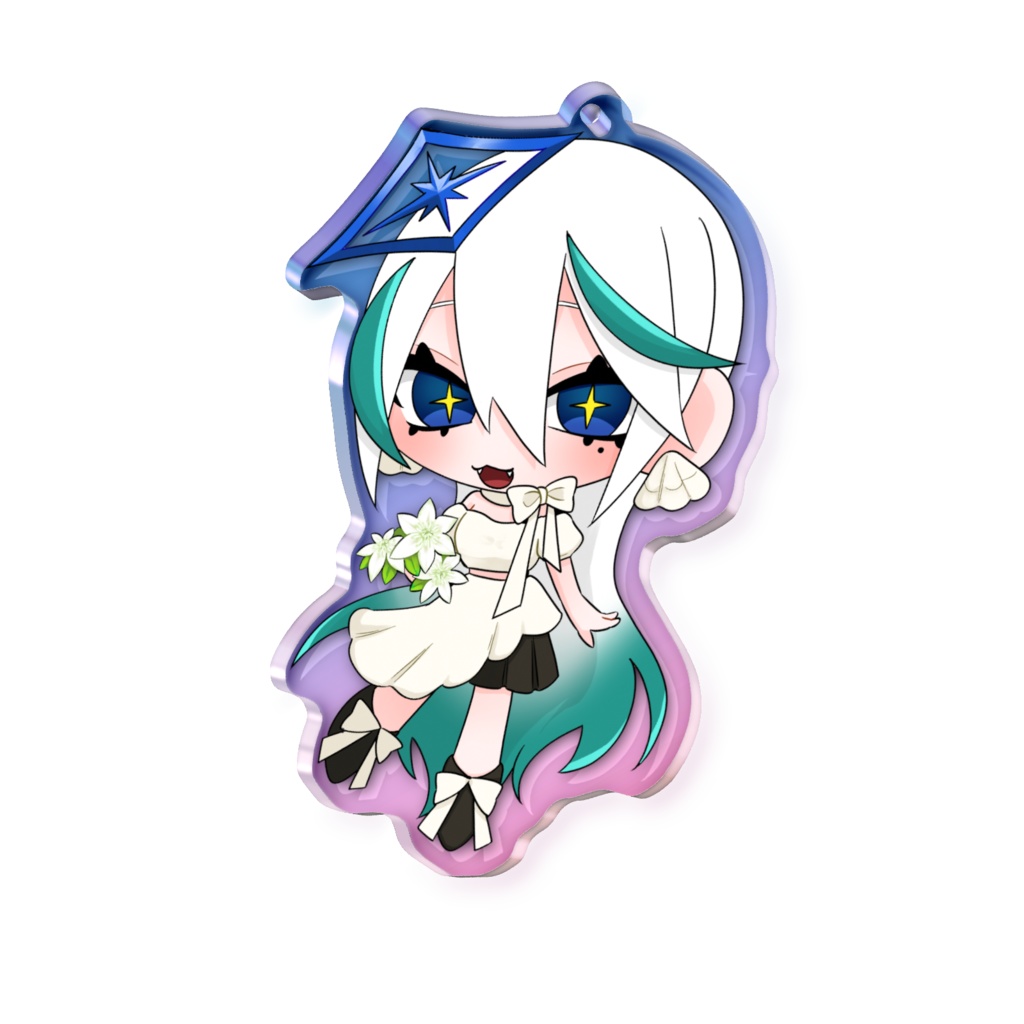 【ツグワカ】天河ワカナ/Half Anniversary オーロラアクリルキーホルダー
