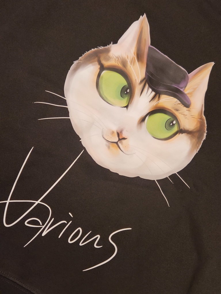 おしゃれ猫パーカー