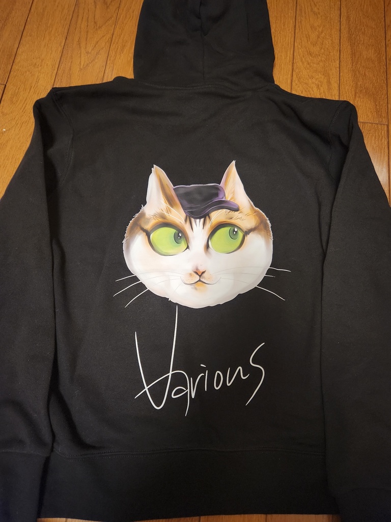 おしゃれ猫パーカー