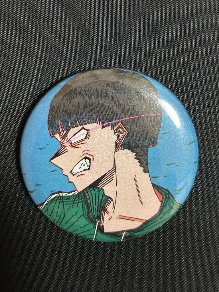 木枯 蓮缶バッジ（57mm）