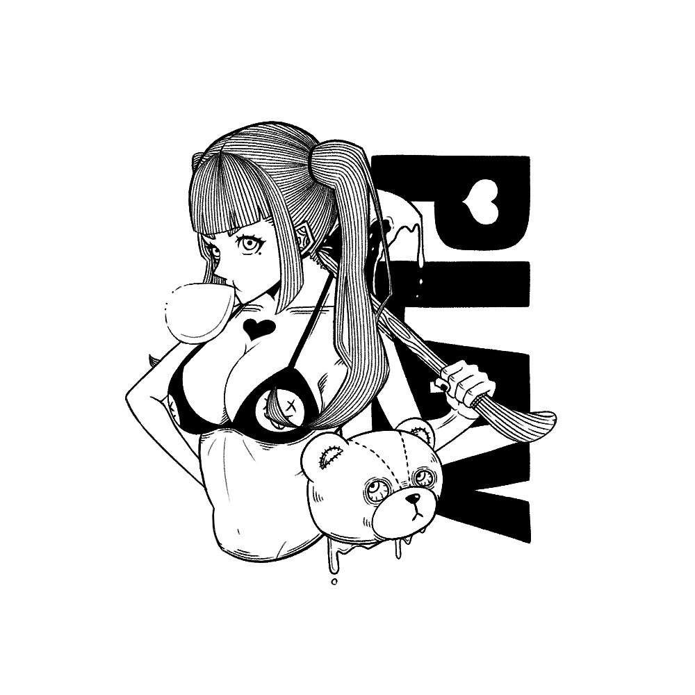 ハートステッカー