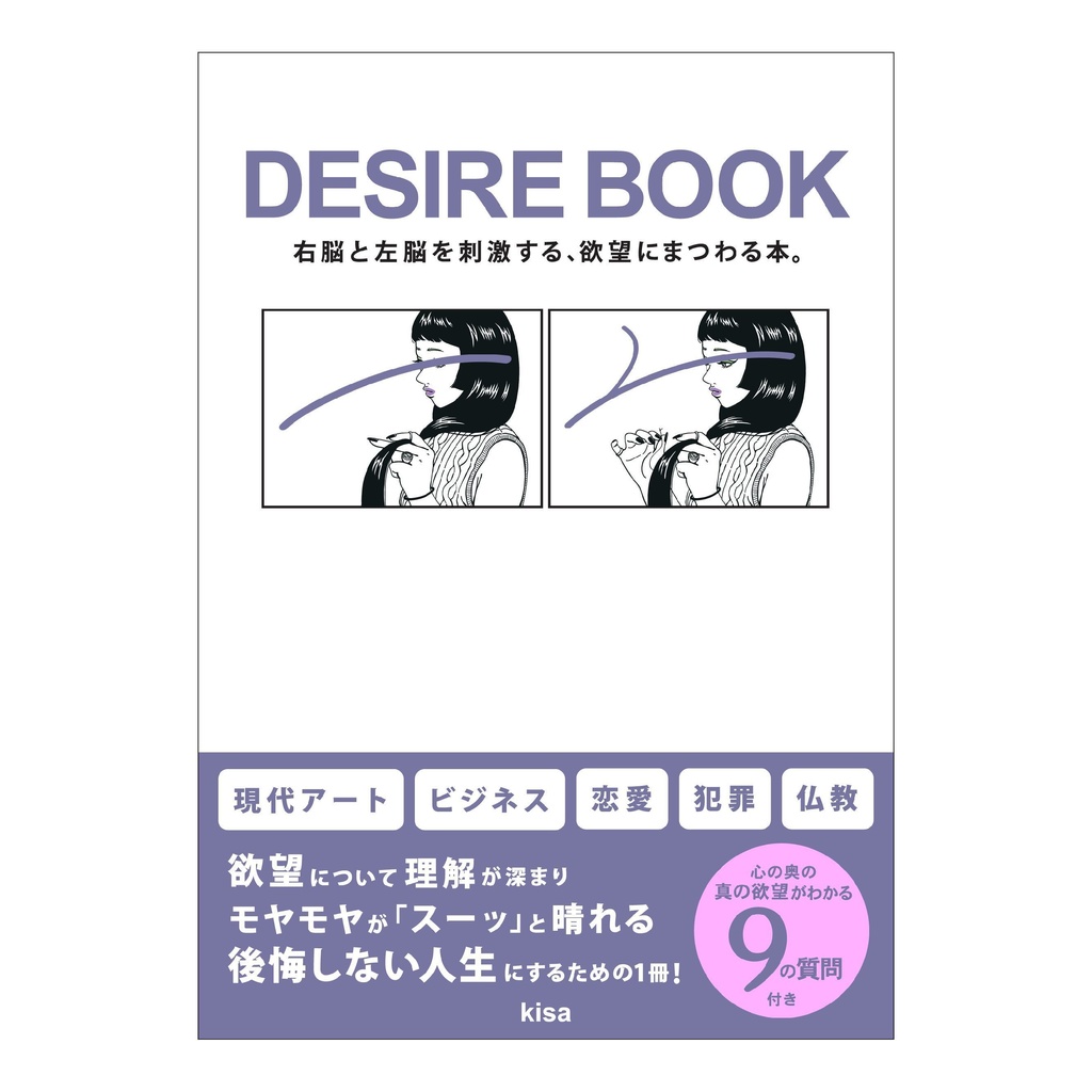 DESIRE BOOK 右脳と左脳を刺激する、欲望にまつわる本。