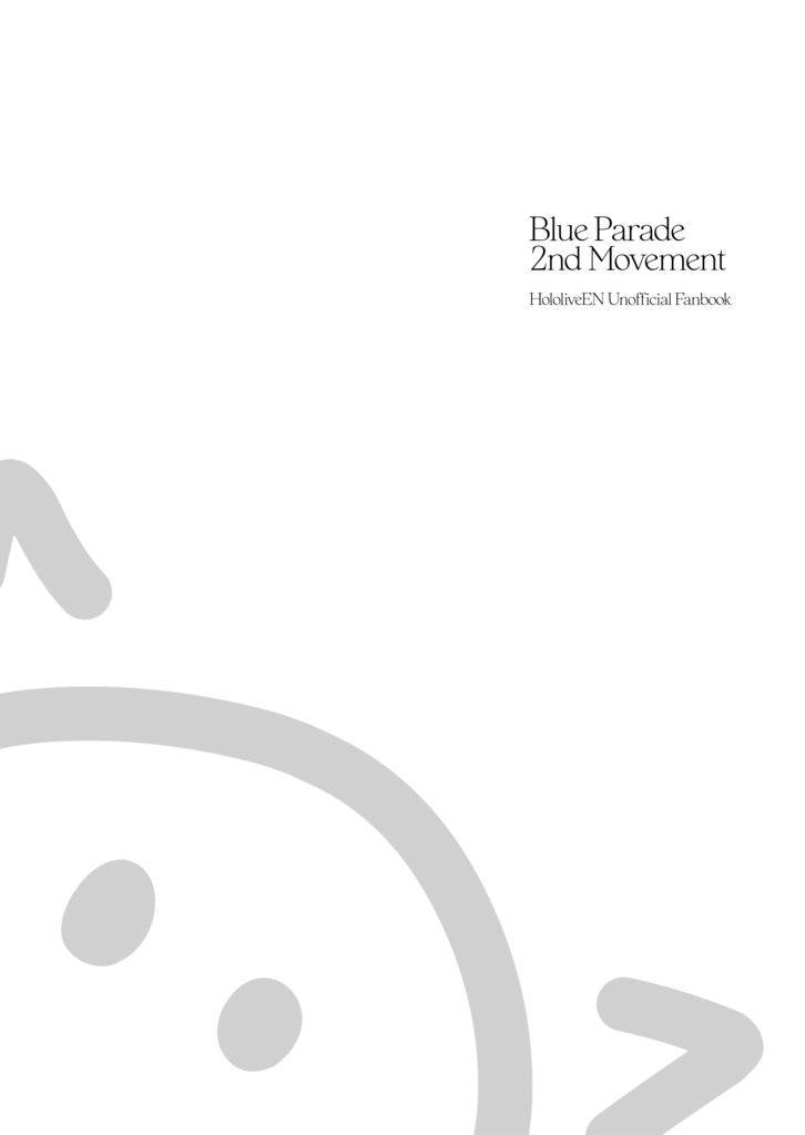 【C107】《新刊:BLUE PARADE 2nd Movement》
