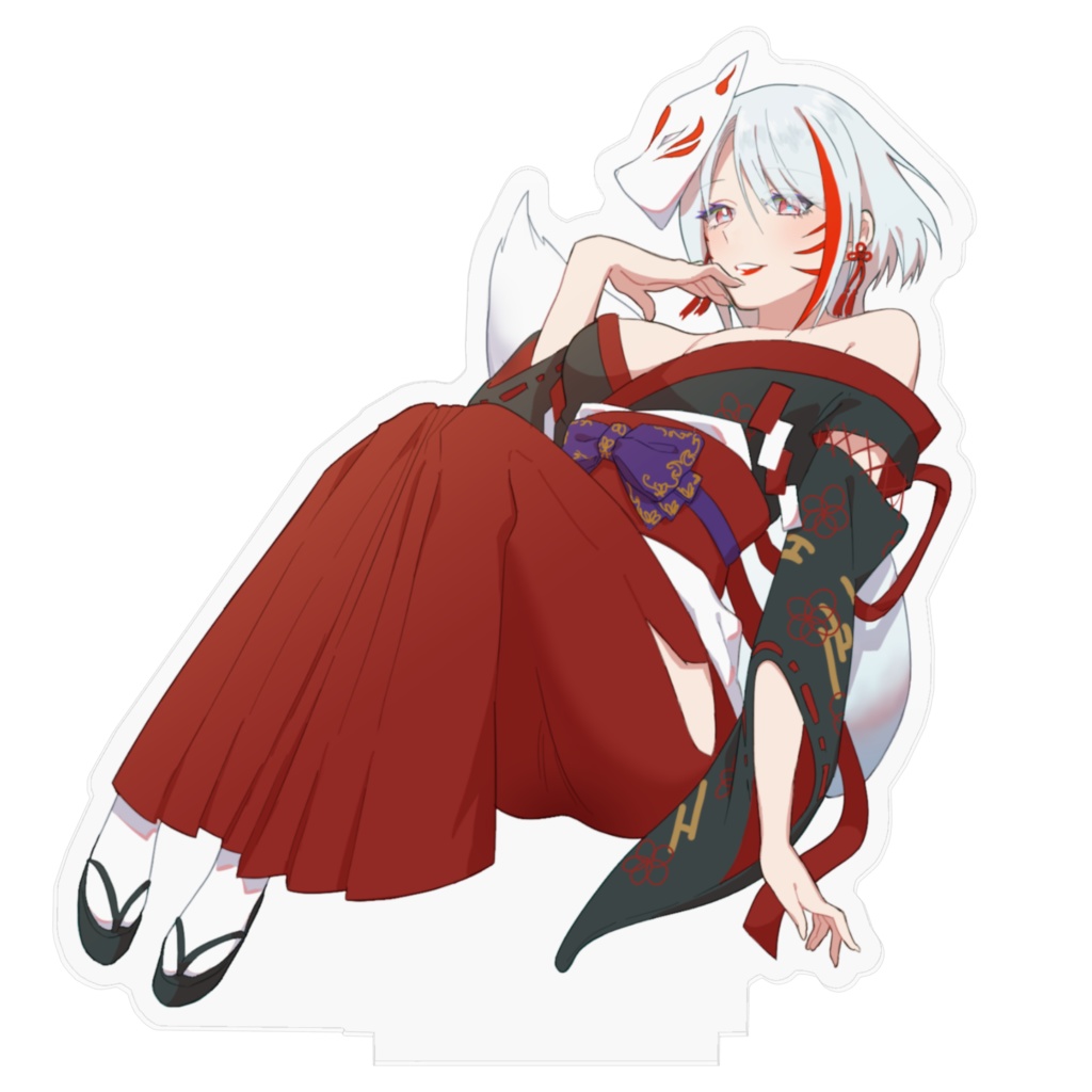 稲荷ウル 旧衣装 アクリルフィギュア