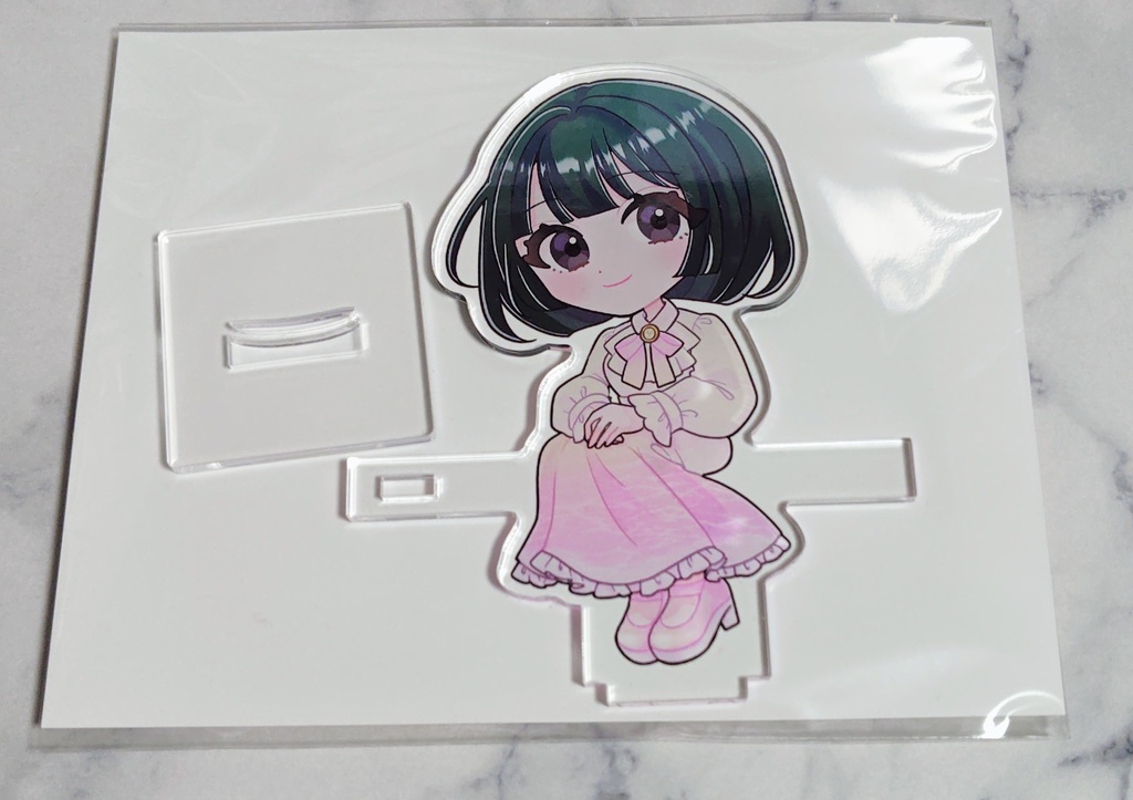 お座りアクリルスタンド/透乎