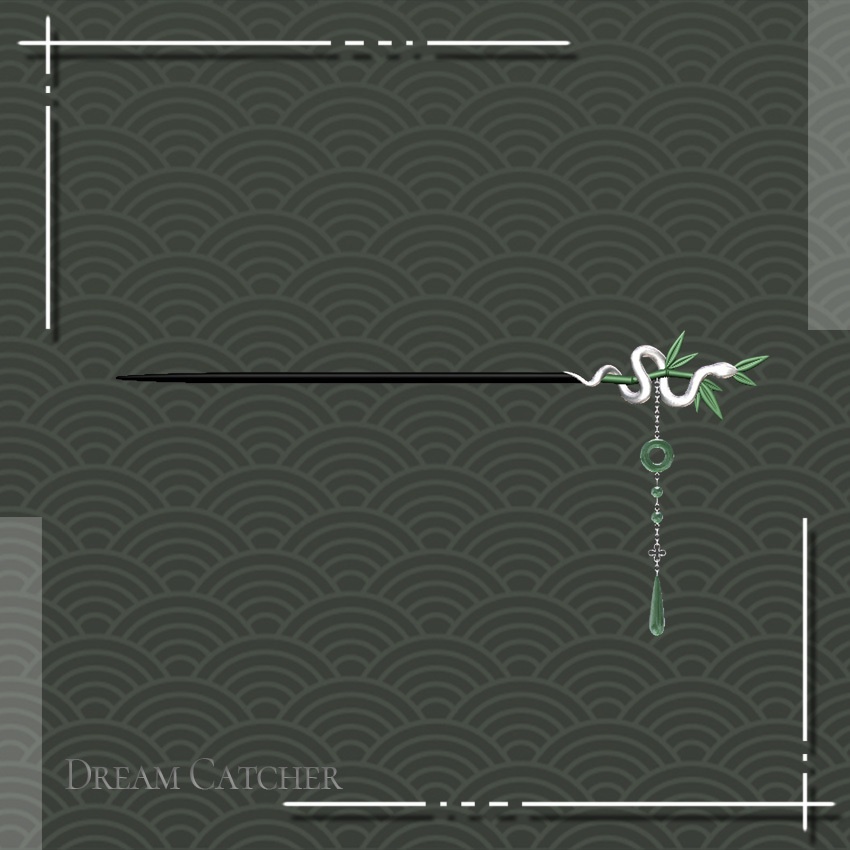 chinese-type hairpin（snake）