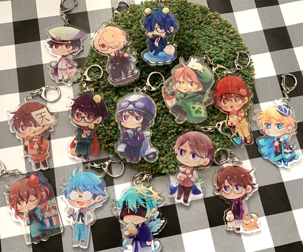 実況者ミニシール or アクリルキーホルダー