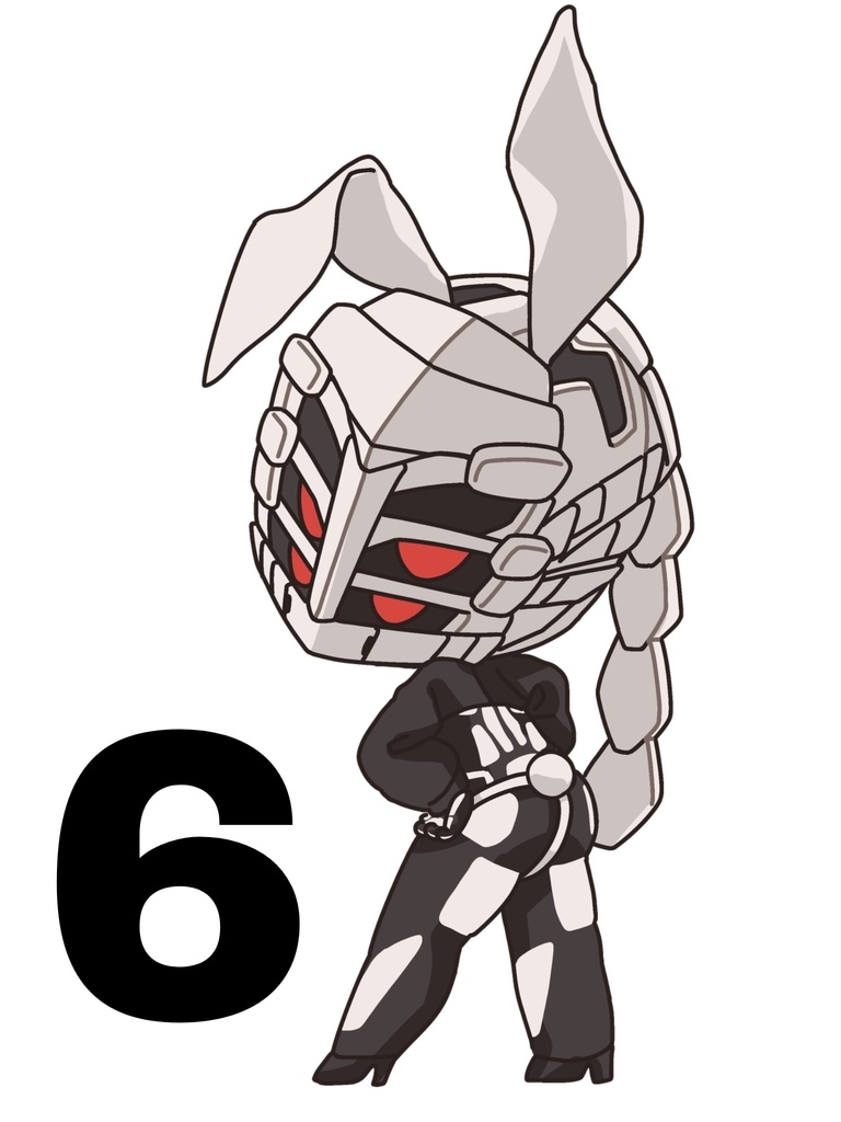 ALPHA デフォルメ/アクスタ(バニー)