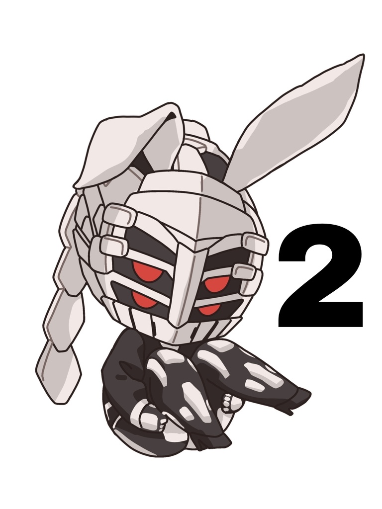 ALPHA デフォルメ/アクスタ(バニー)