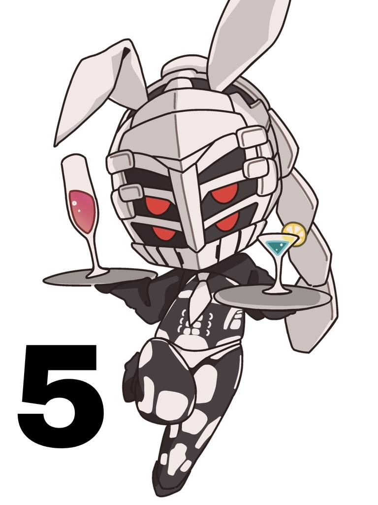 ALPHA デフォルメ/アクスタ(バニー)