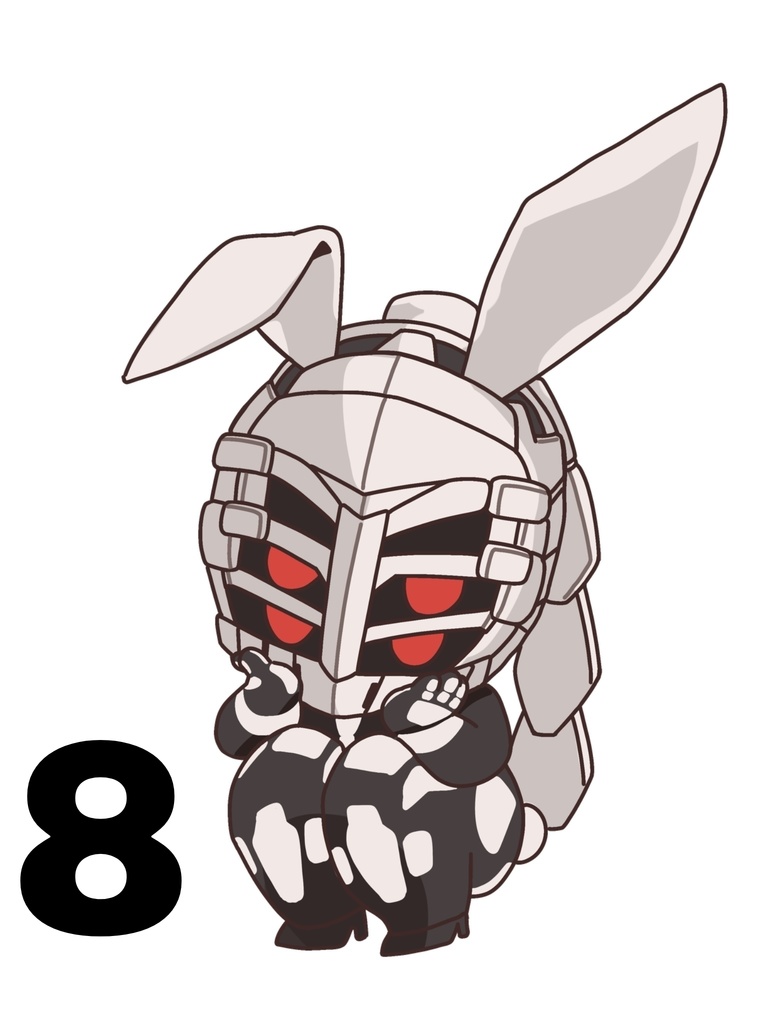 ALPHA デフォルメ/アクスタ(バニー)