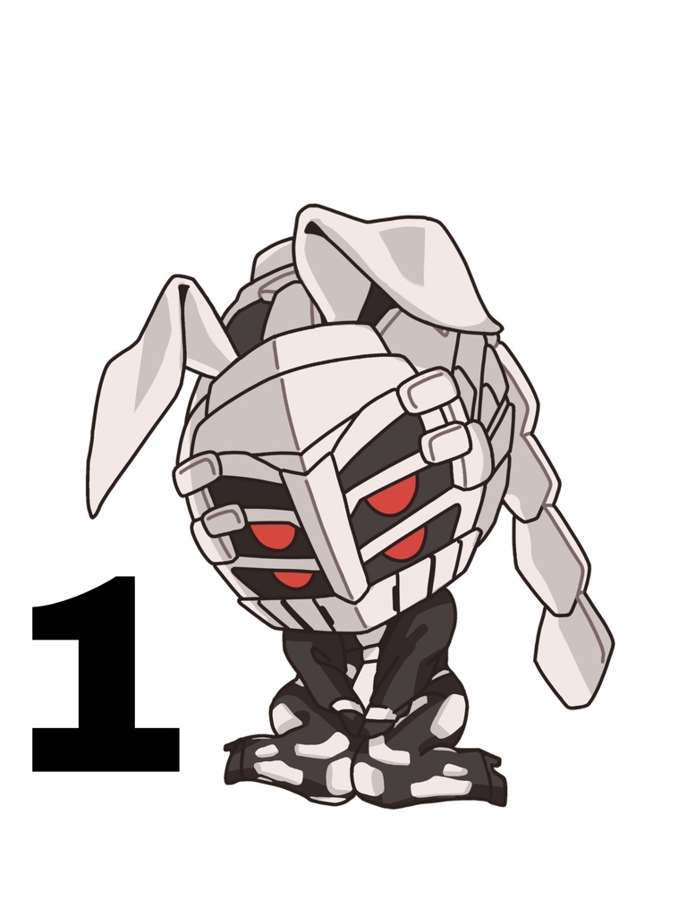 ALPHA デフォルメ/アクスタ(バニー)