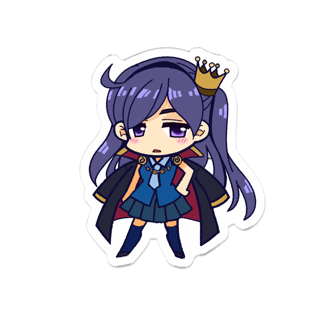 魔王女アクリルバッジ