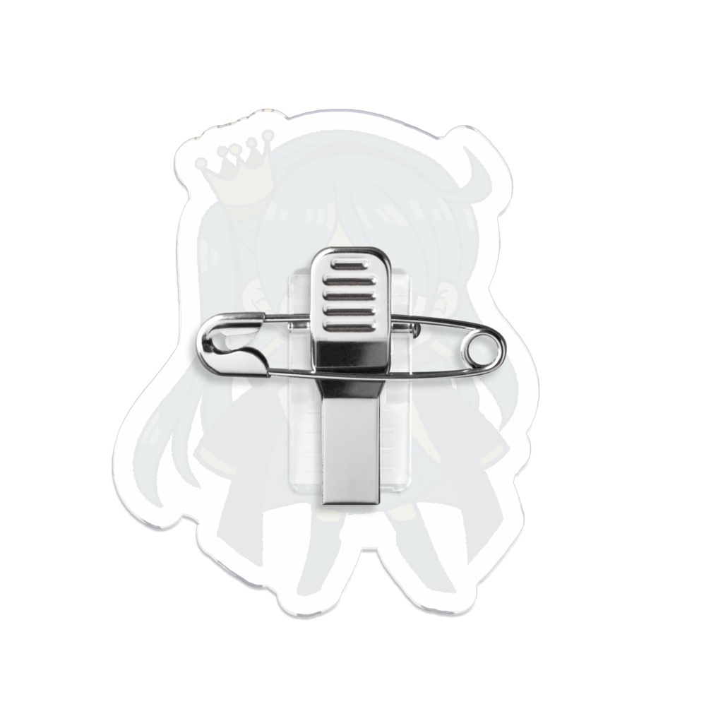 魔王女アクリルバッジ