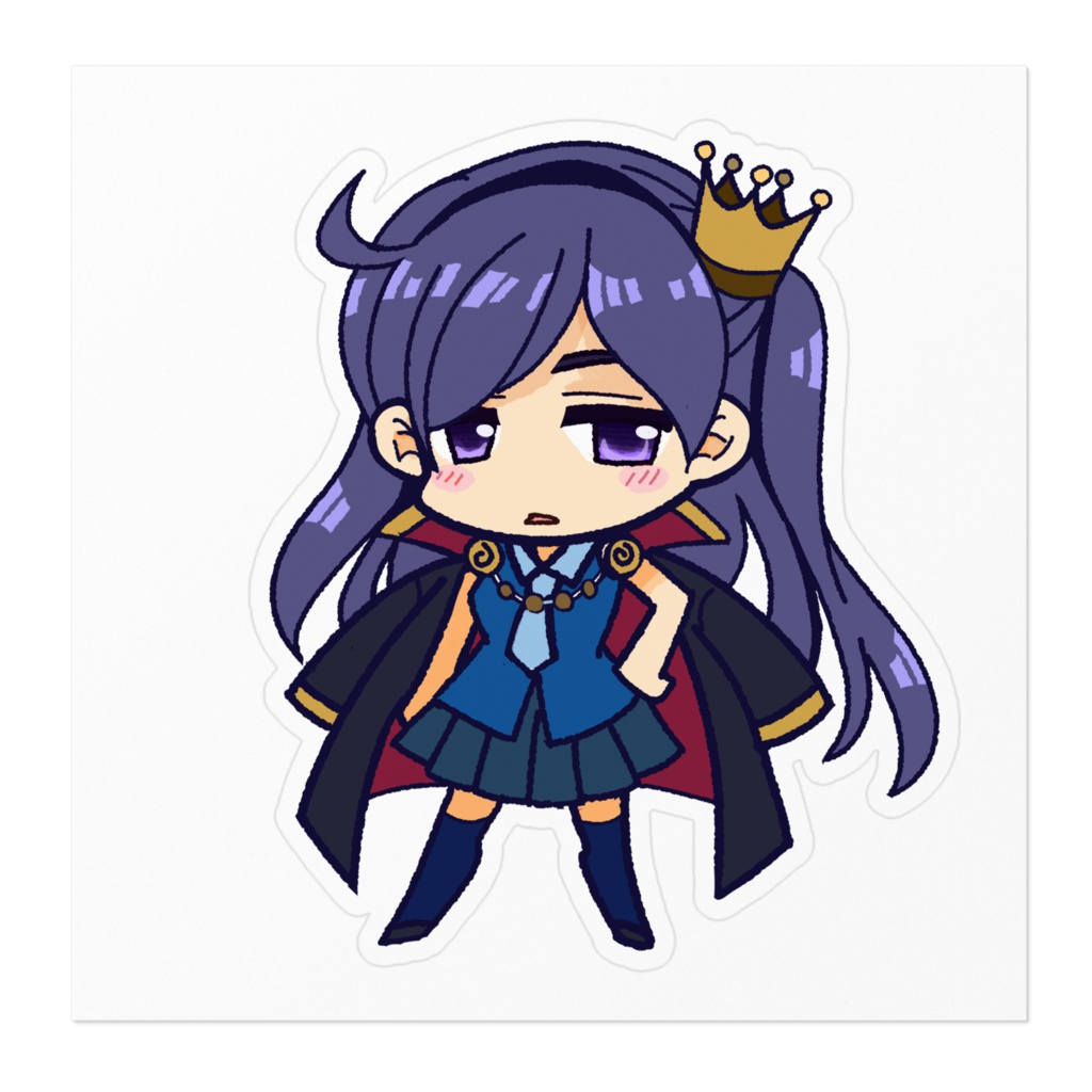 魔王女シールステッカー