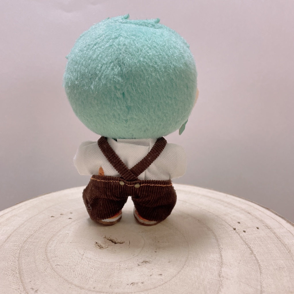 ころんとサロペ うさぎバックル付きコーデュロイ