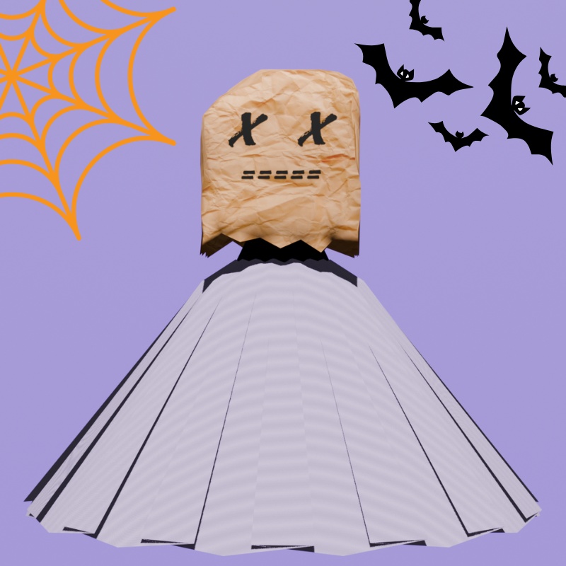 【3D】 ぺーパーバッグさん