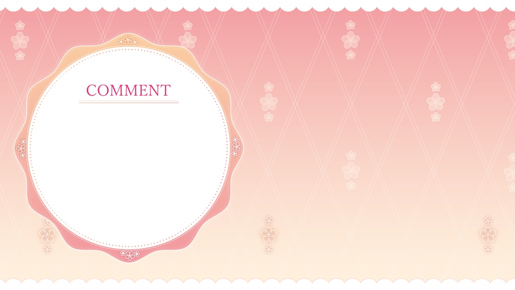 【Vtuberさん向け/無料有り】桜 配信画面 【全3色】