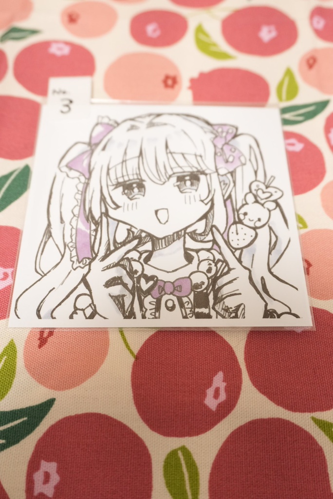 【98%1発描き】オリジナルイラスト【複製原画(カラー)】