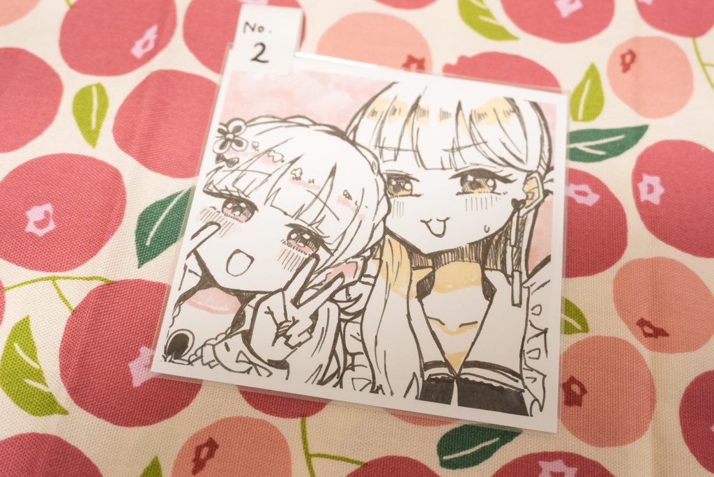 【98%1発描き】オリジナルイラスト【複製原画(カラー)】