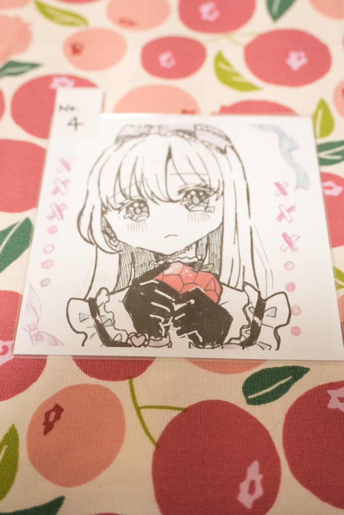 【98%1発描き】オリジナルイラスト【複製原画(カラー)】