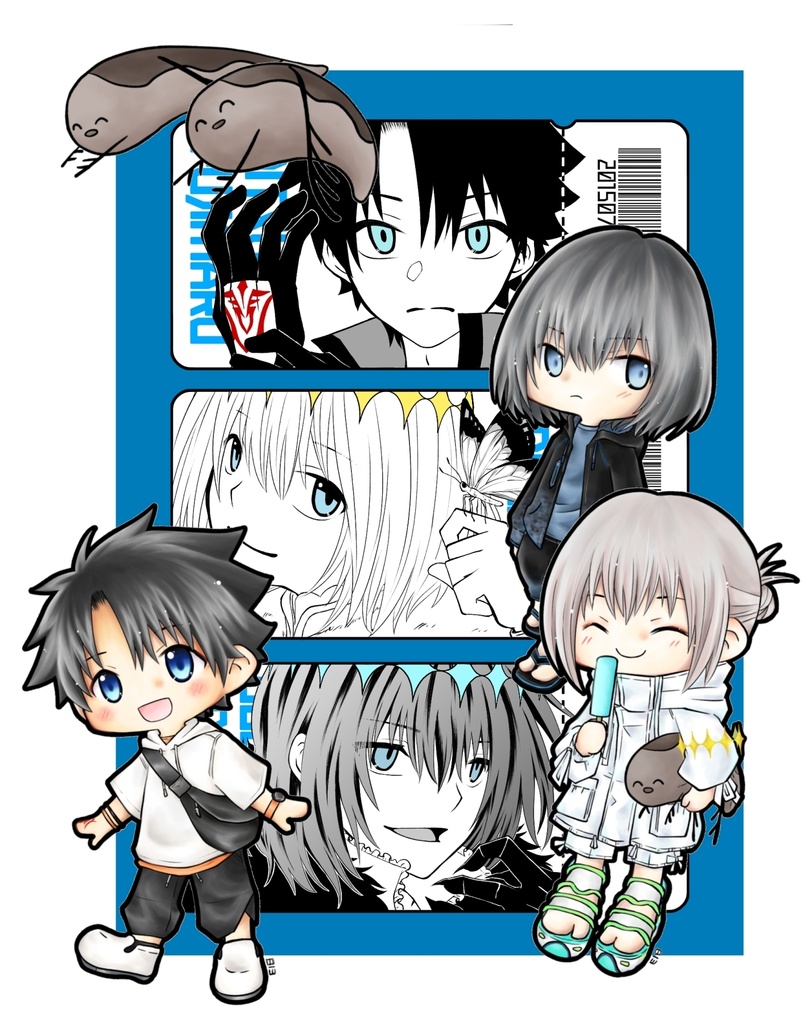 オベぐだ♂シール詰め合わせ