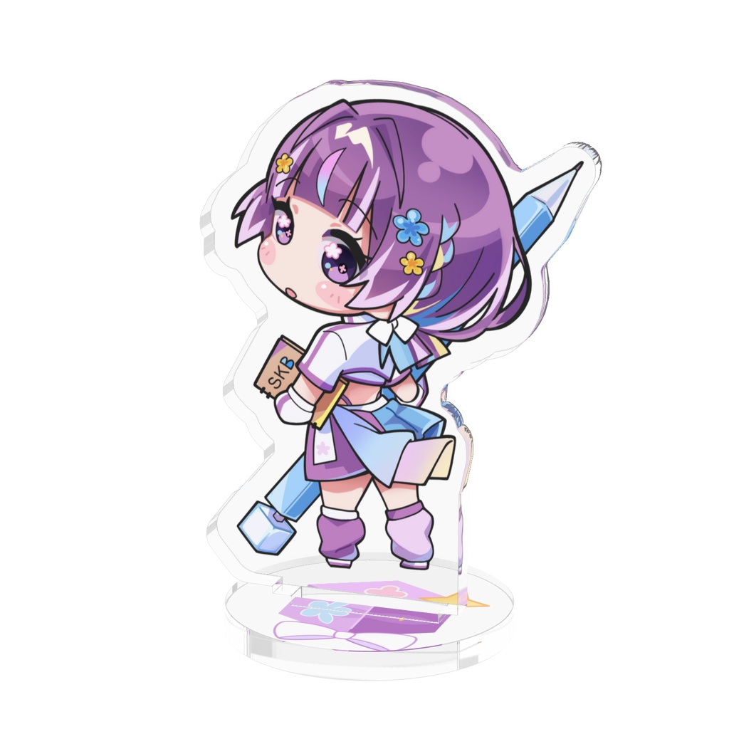 【揚げ塩】アクリルフィギュア【SD①】