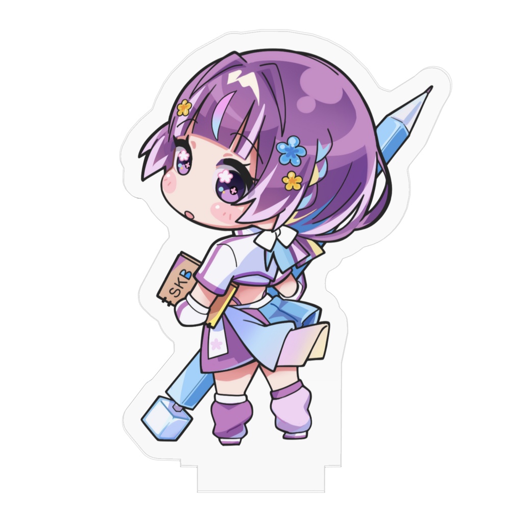 【揚げ塩】アクリルフィギュア【SD①】
