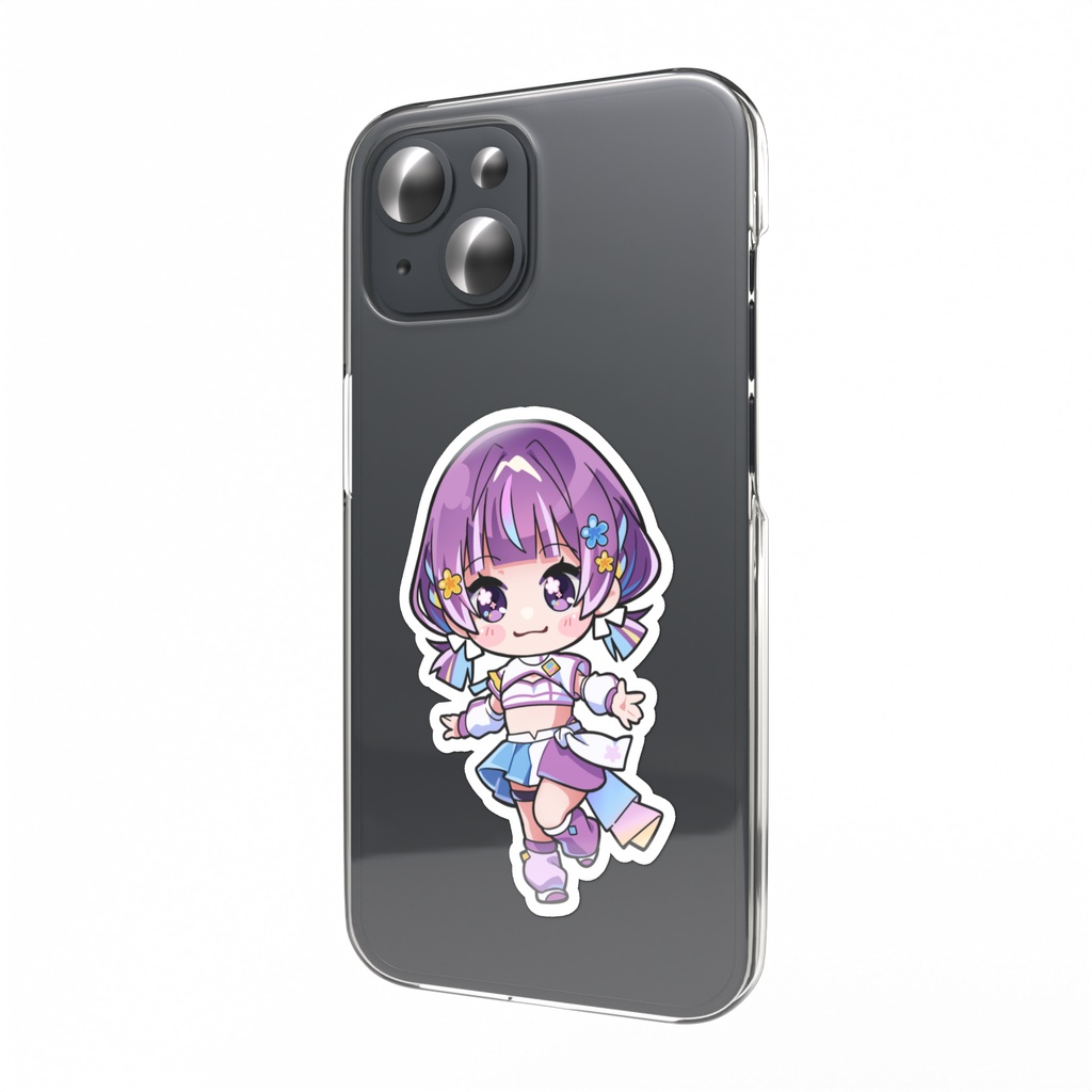【揚げ塩】スマホステッカー【 W55 × H91mm 以内】