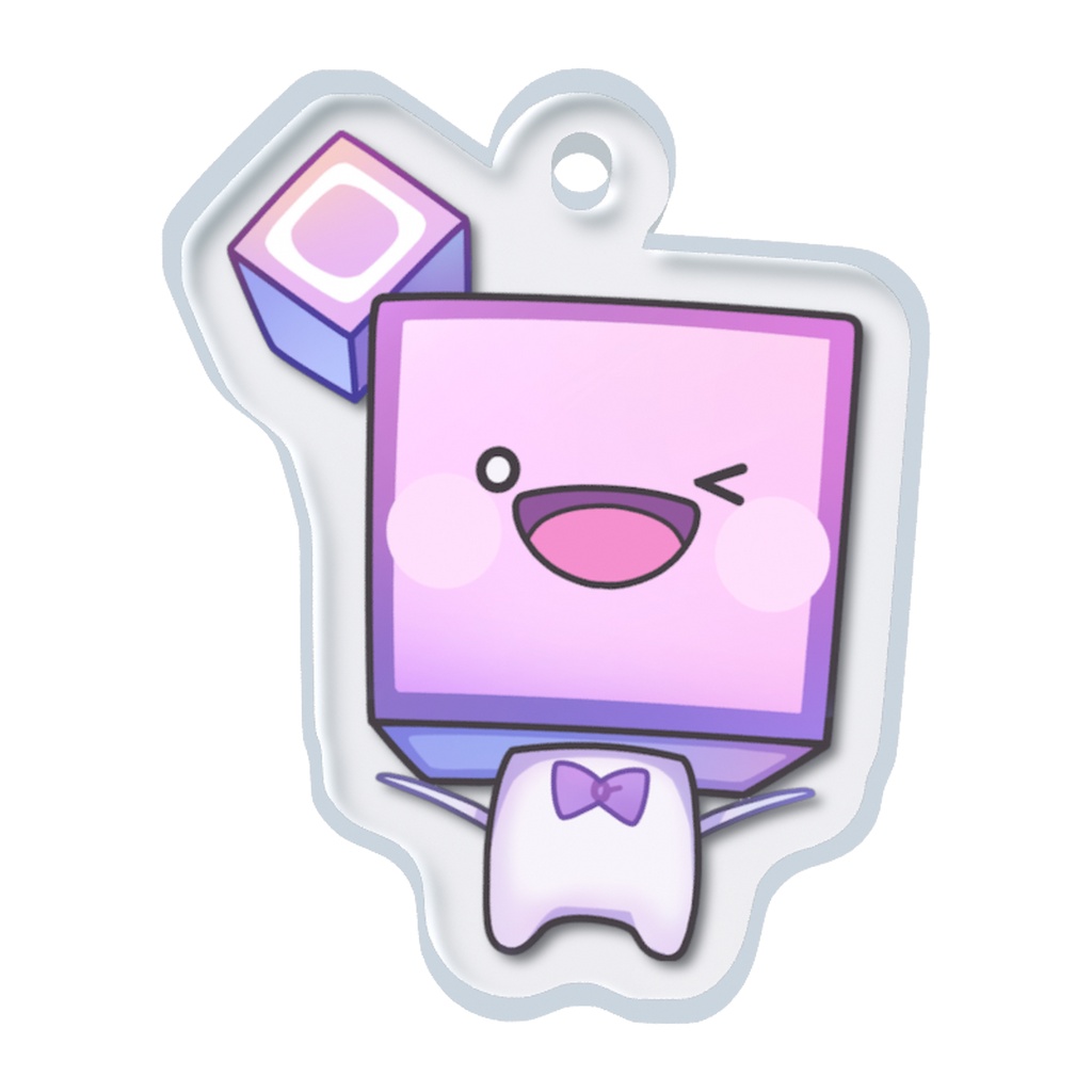 【揚げ塩】ぱくぱくくん(塩の妖精)めじるしチャーム