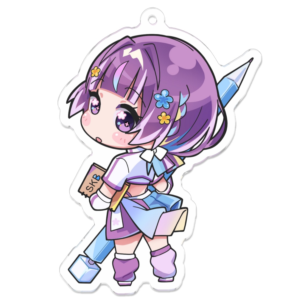 【揚げ塩】アクリルキーホルダー 【全5種】