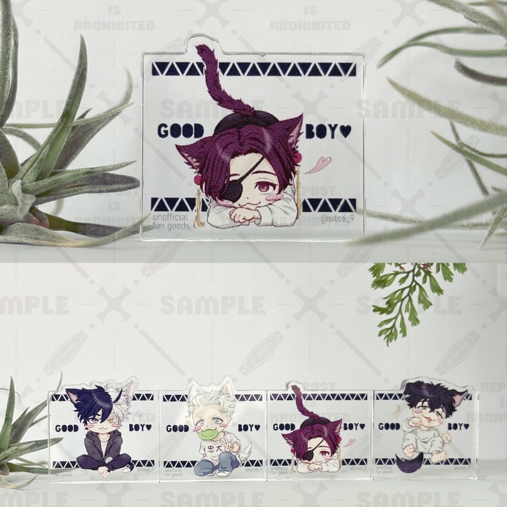 わんにゃんアクスタ