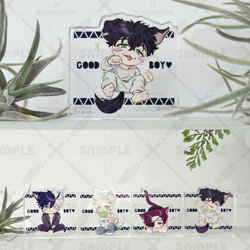 わんにゃんアクスタ