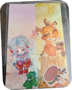 しおり&シールセット