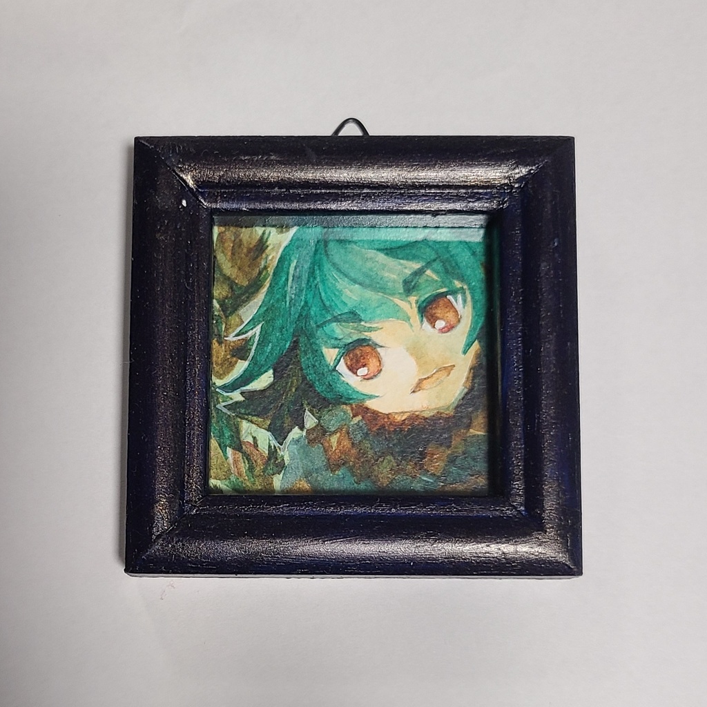 ミニ原画「流れゆく」