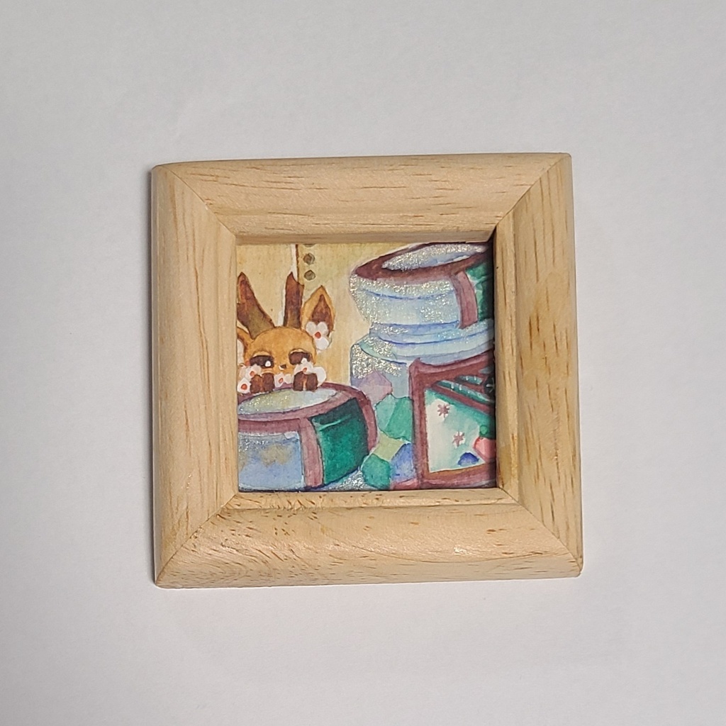 ミニ原画「こはくとう」