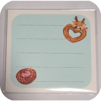 お菓鹿ミニメッセージカード